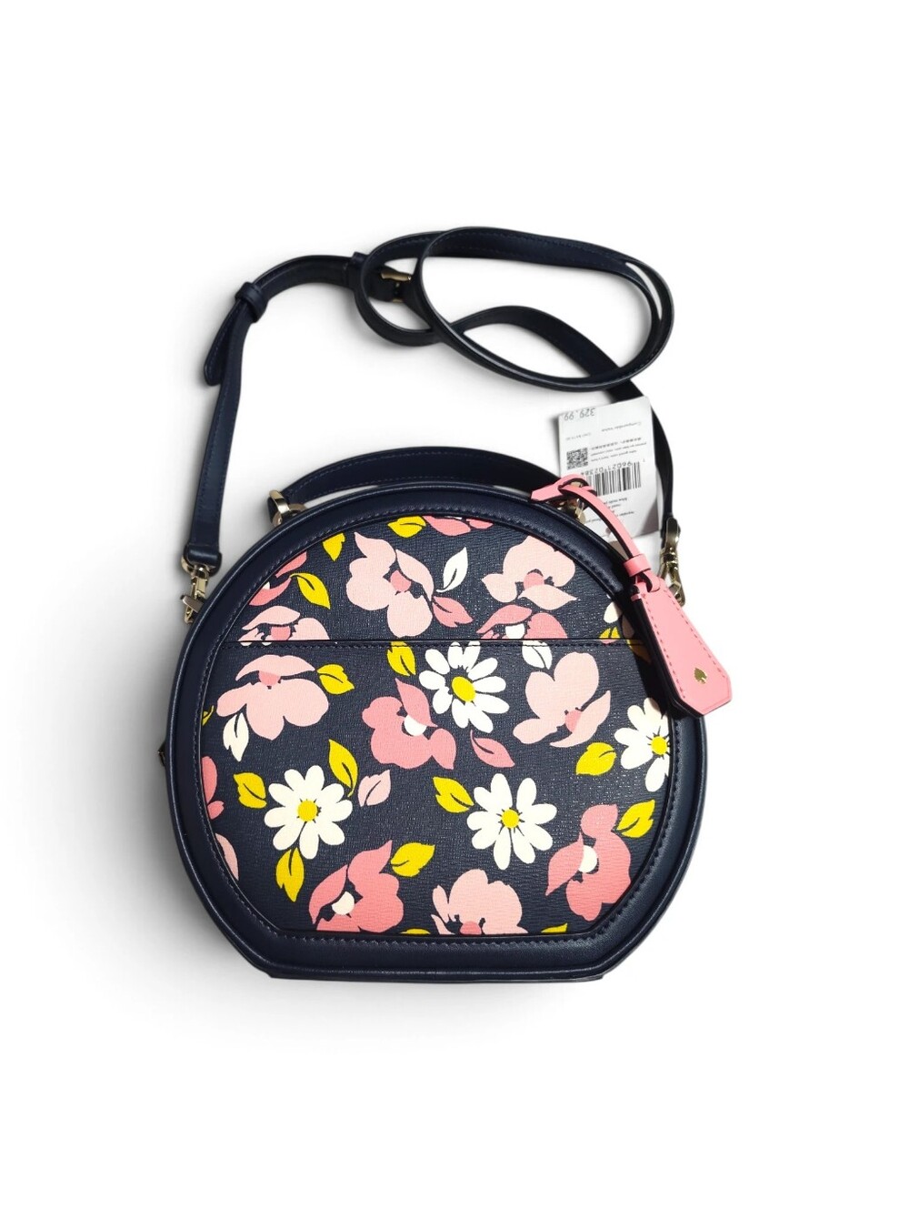 NWT Kate Spade New York Traveler Canteen Crossbody Bag - Blue Floral Print - Picture 3 of 10